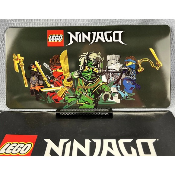 🔥 LEGO VIP Only Ninjago Tin Metal Sign 5007155 New Rare Limited Edition GIFT - Picture 1 of 5